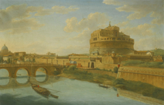 Rome: A View of the Tiber by Hendrik Frans van Lint