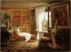 Room of Madame Recamier at the Abbaye-aux-Bois.