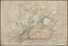 Rose with a basket by Tadeusz Makowski