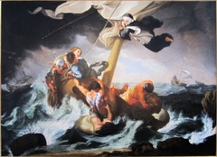Saint Catherine Thomas saves a Ship from Wreckage by Benedetto Luti