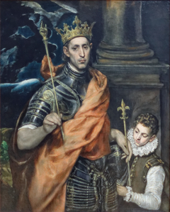 Saint Louis, King of France, and a Page by El Greco