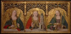 Saints Apollonia, Barbara, and Agatha