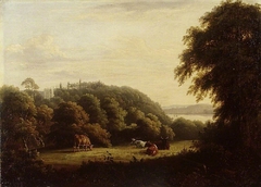 Saltram from the North East by Philip Hutchins Rogers