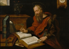 San Pablo escribiendo