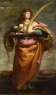 Santa Inés by Vincenzo Carducci