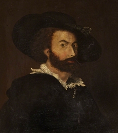 Self-portait (after Rubens) by after Sir Peter Paul Rubens