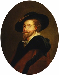 Self-portrait (after Rubens) by after Sir Peter Paul Rubens