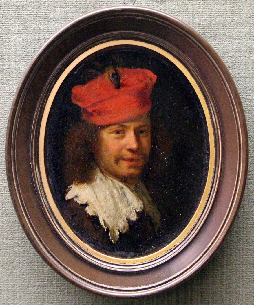 Self-portrait in a red beret