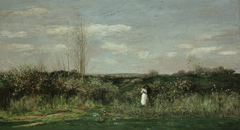 Spring Landscape by Charles-François Daubigny