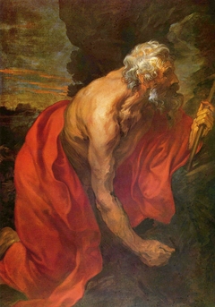 St Jerome by Anthony van Dyck