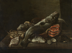 Still Life with Fish by Isaac van Duynen