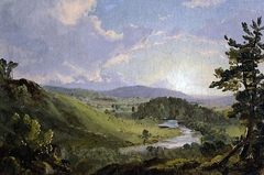 Study for View near Stockbidge, Massachusetts by Frederic Edwin Church