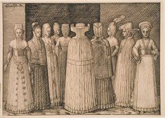 Ten Women of Stralsund by Melchior Lorck