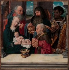 The Adoration of the Magi by Copy after Hugo van der Goes