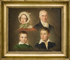 The Artist’s Father, Wife, Son and Foster Son by Emil Bærentzen