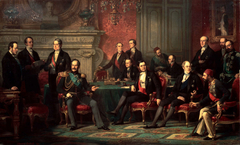 The Congress of Paris by Edouard Louis Dubufe