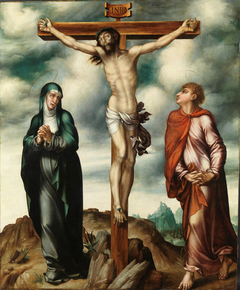 The Crucifixion by Luis de Morales