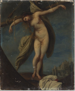 The Crucifixion of a Female Saint