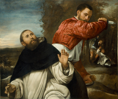 The Death of St. Peter Martyr by Girolamo Savoldo