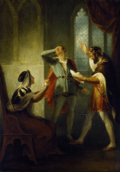 The Duke of York discovering his son Aumerle's treachery by William Hamilton