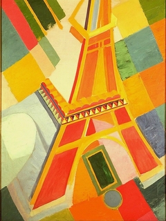 The Eiffel Tower by Robert Delaunay