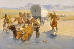 The Emigrants by Frederic Remington