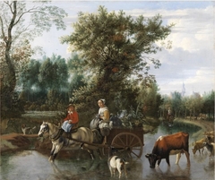 The Farm Cart by Jan Siberechts