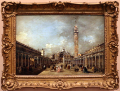 The Feast of the Ascension in St Mark’s Square by Francesco Guardi