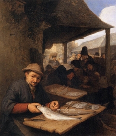 The Fish Market by Adriaen van Ostade