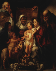 The Holy Family (Hermitage) by Jacob Jordaens