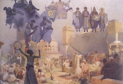 The Introduction of Slavonic Liturgy by Alphonse Maria Mucha