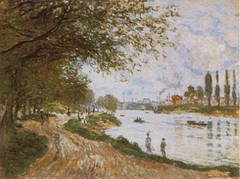 The Isle of La Grande Jatte by Claude Monet