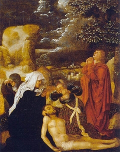 The Lamentation by Ulrich Apt the Elder