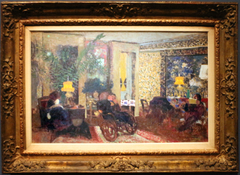 The living room with three lamps, rue saint-florentin