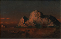 The Midnight Sun on Melville Sound, Northwest Passage