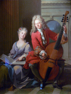 The Music Lesson by Jean-Marc Nattier
