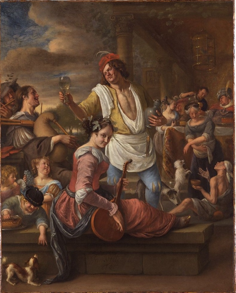  The Parable Of The Rich Man And Lazarus Jan Steen Artwork On USEUM