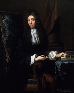The Shannon Portrait of the Hon. Robert Boyle by Johann Kerseboom
