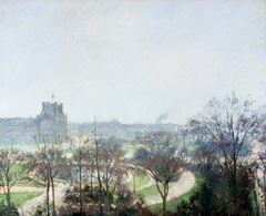 The Tuileries Gardens, Paris by Camille Pissarro