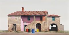 The Tuscan Farmhouse by Jeffrey Smart