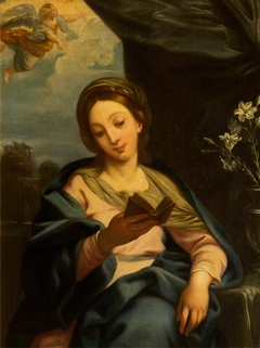 The Virgin Annunciate by manner of Carlo Maratta