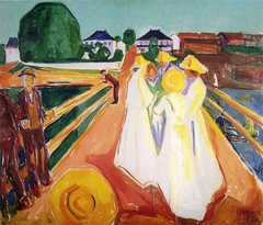 The Women on the Bridge by Edvard Munch