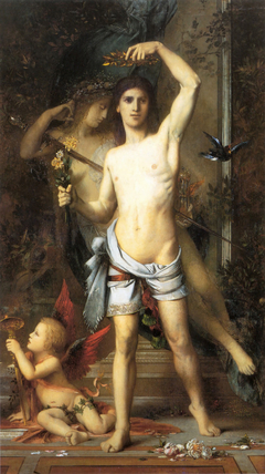The Young Man and Death by Gustave Moreau