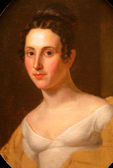 Theodosia Burr (Mrs. Joseph Alston, 1783-1813) by John Vanderlyn