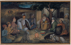 Travelers Gathered in the Night by Anonymous
