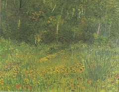 Park at Asnieres in Spring by Vincent van Gogh