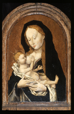 VERVALLEN (retour eigenaar) Madonna met kind, by anonymous painter