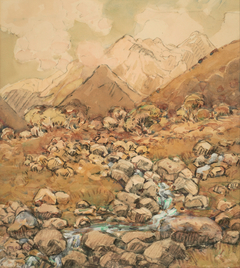 View of Mount Cook by Margaret Stoddart