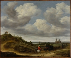 View of the Dunes near Zandvoort by Anonymous