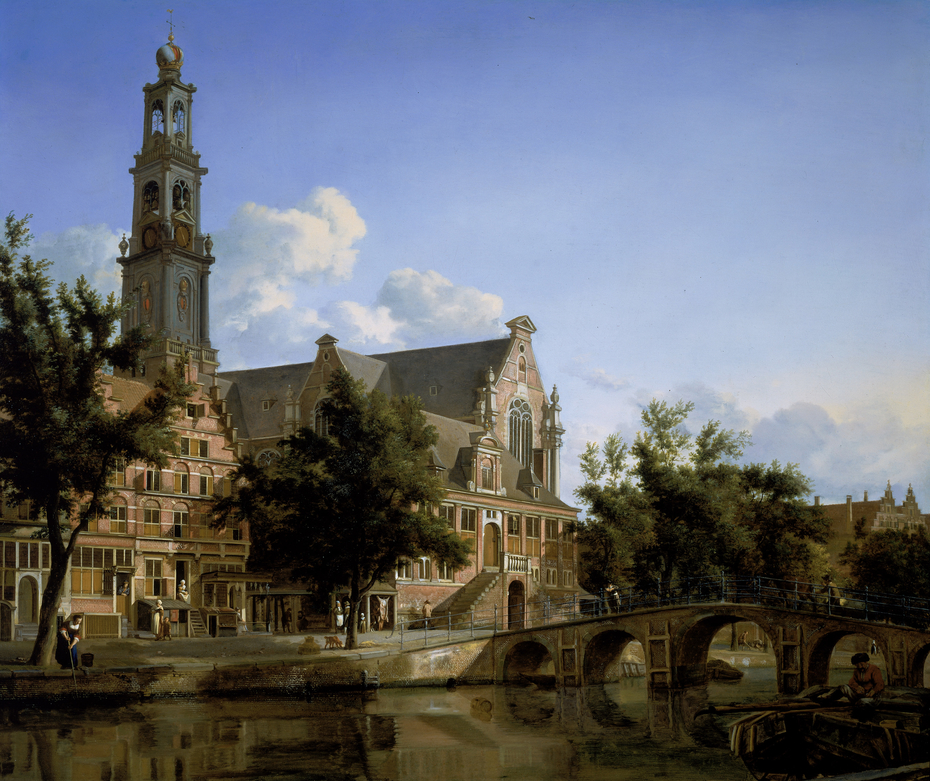 View of the Westerkerk, Amsterdam